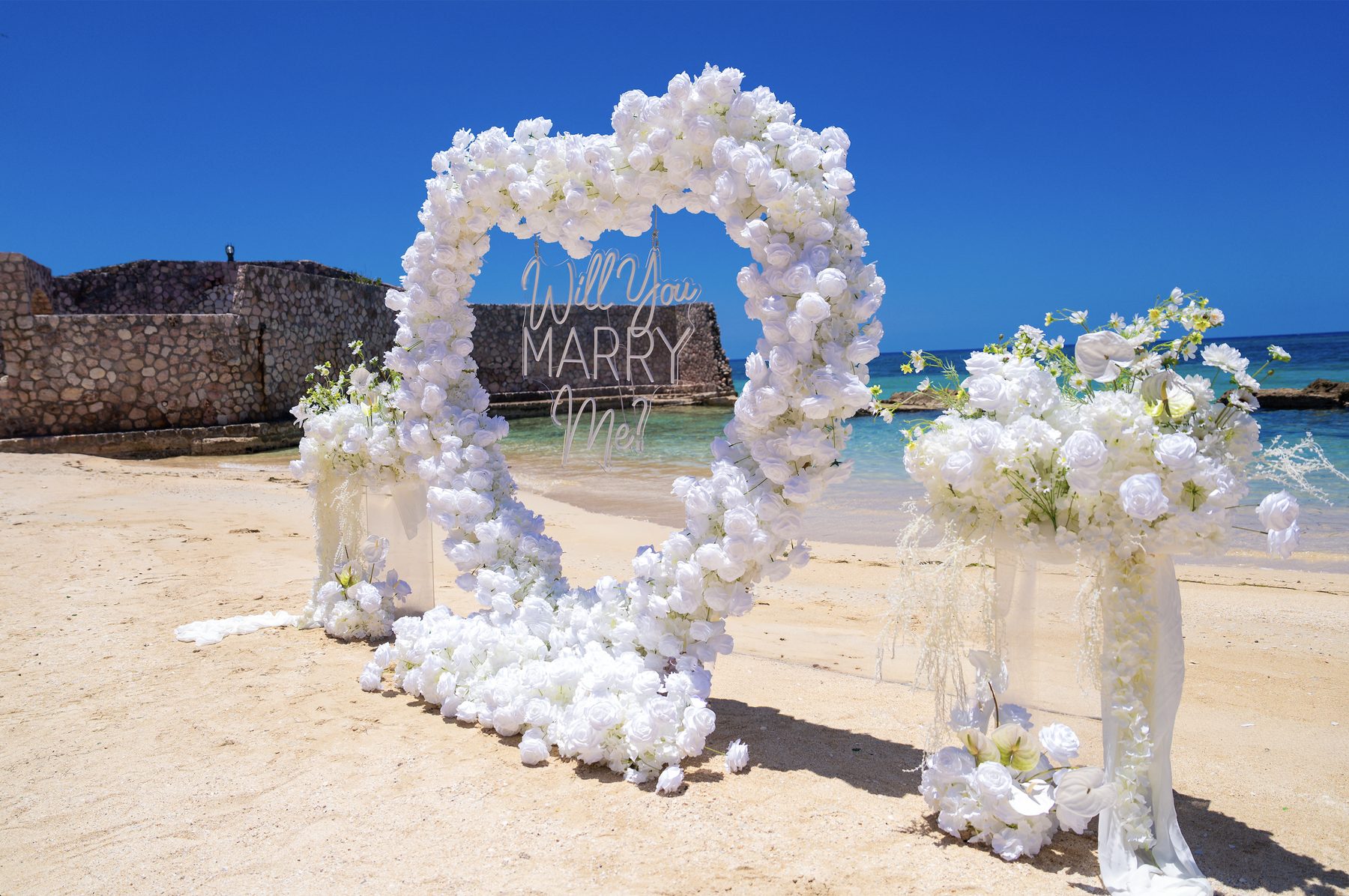 Weddings setup by Event Hub Jamaica — example 3