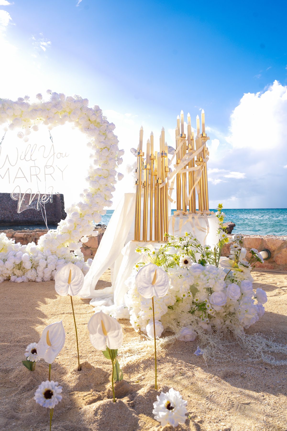 Weddings setup by Event Hub Jamaica — example 1