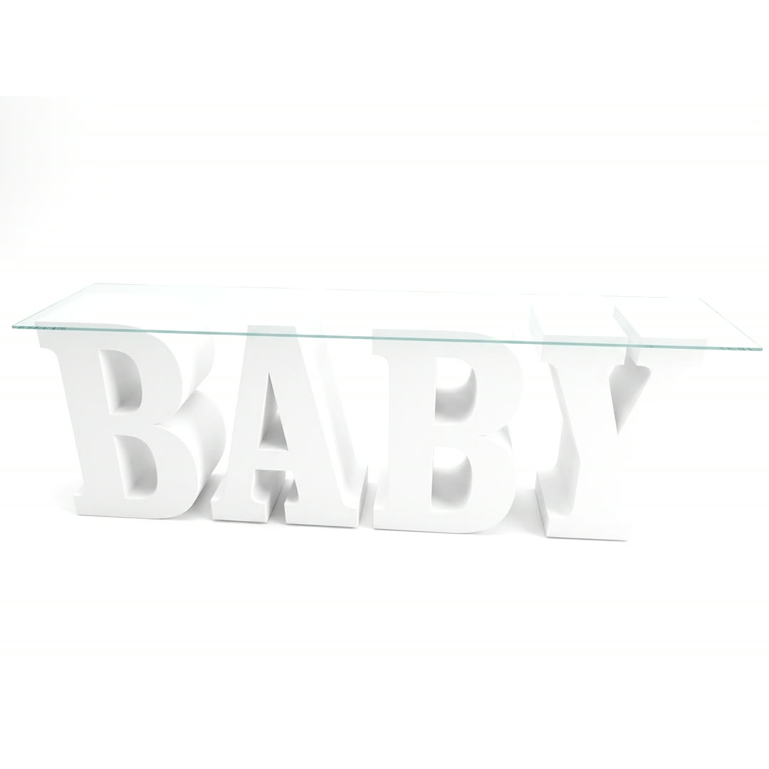 Letter Table rental — Event Hub Jamaica