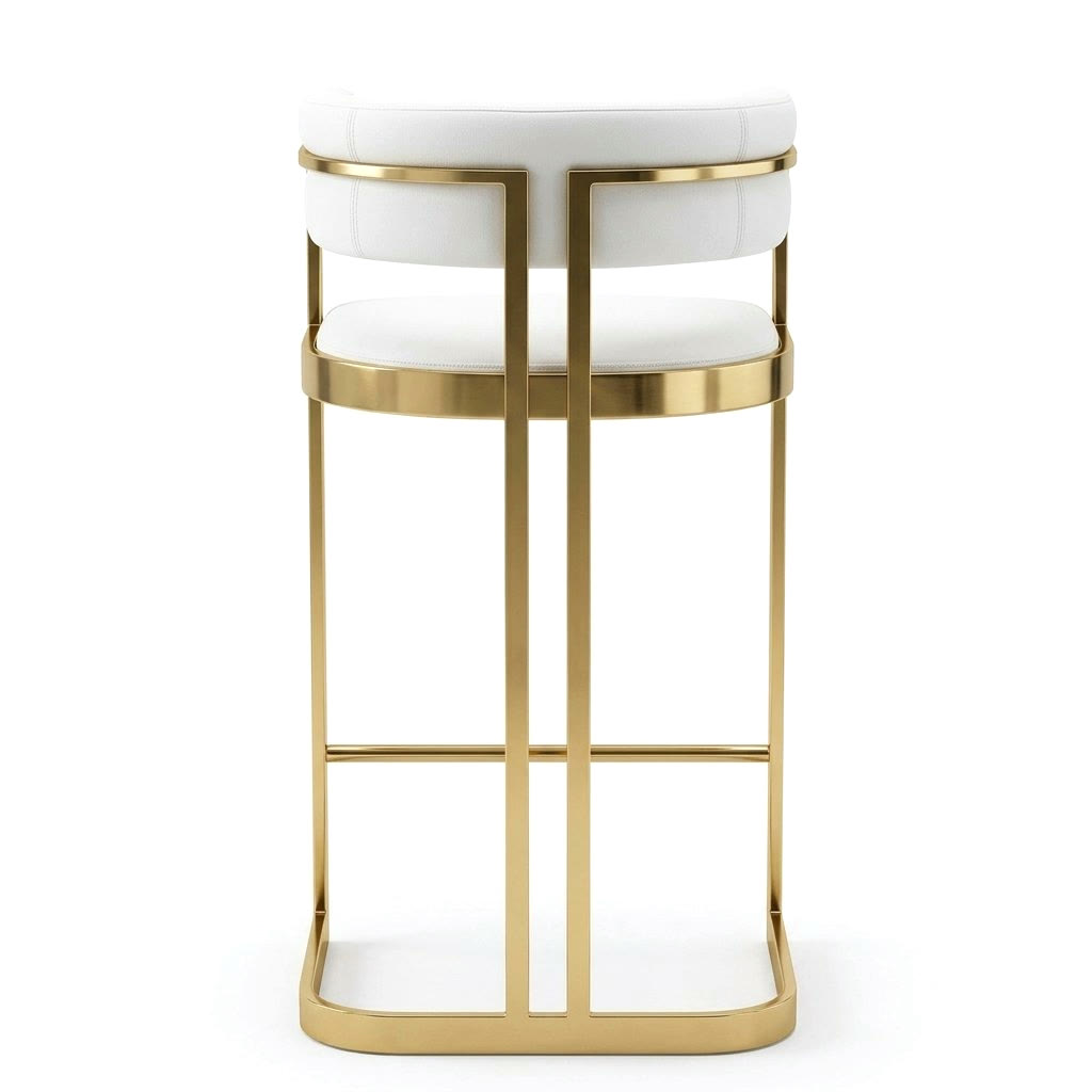 Lia Gold Cocktail Chair view 2