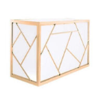 Geometric Bar Counter rental — Event Hub Jamaica