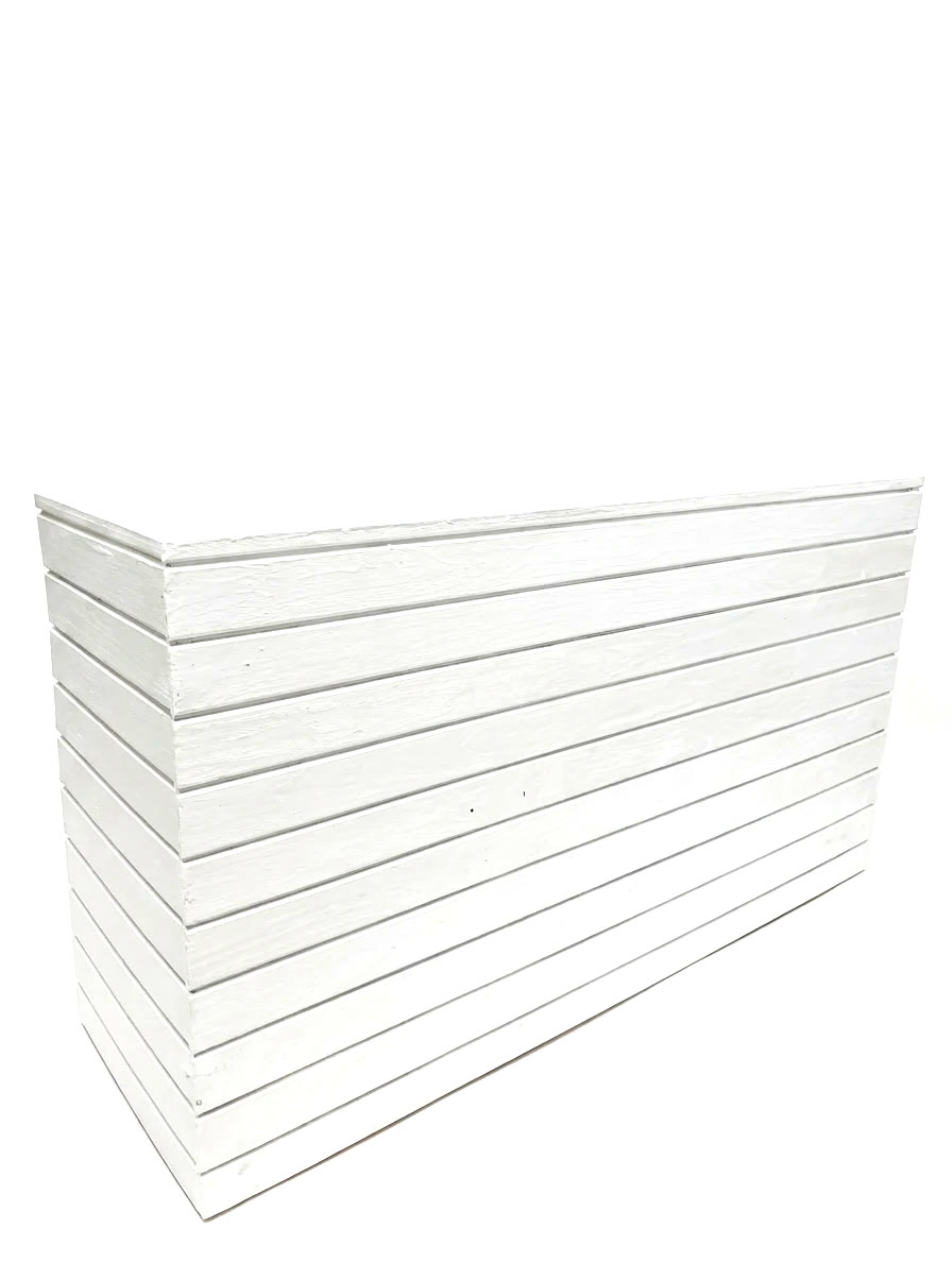 White Bar Counter rental — Event Hub Jamaica