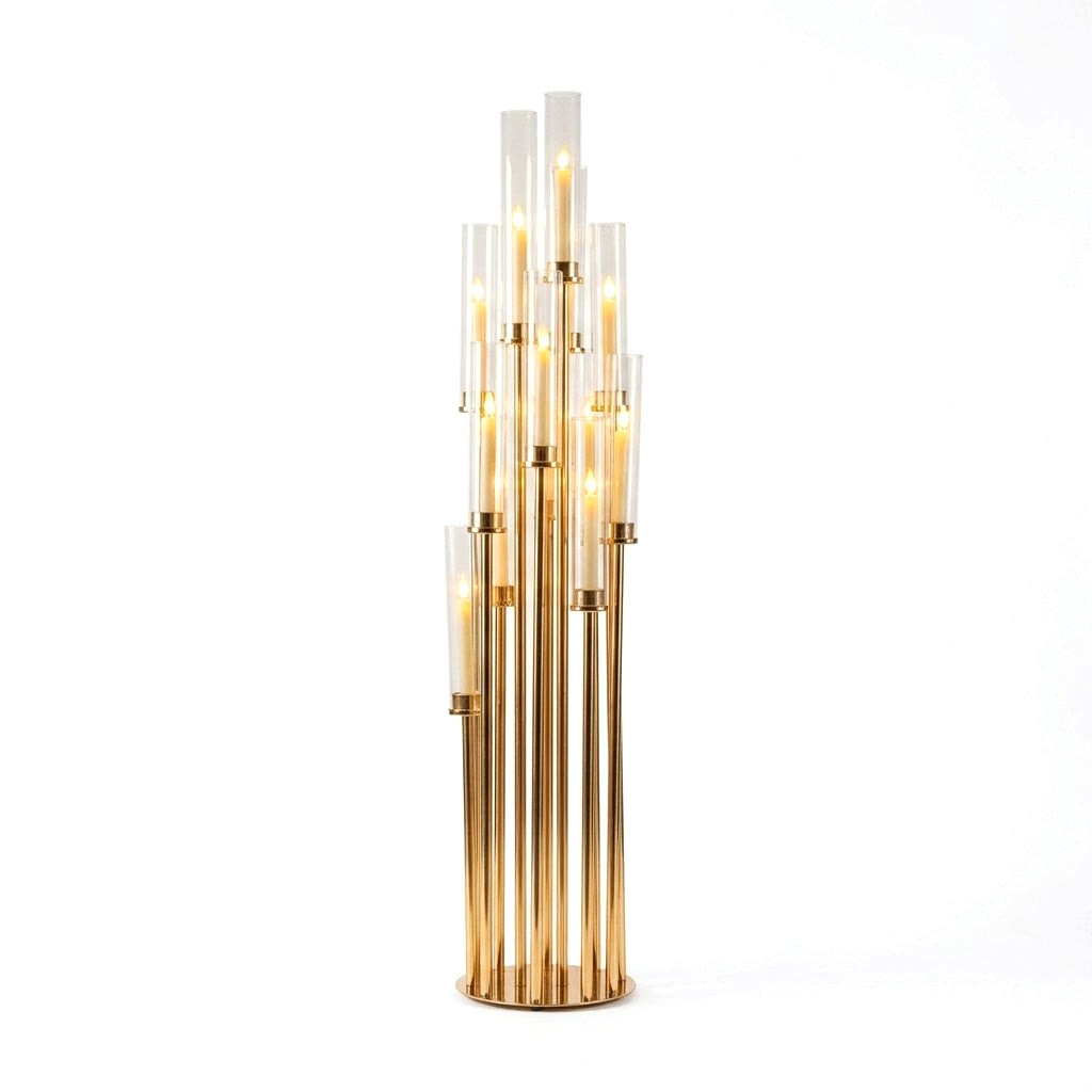 Gold Candelabra rental — Event Hub Jamaica