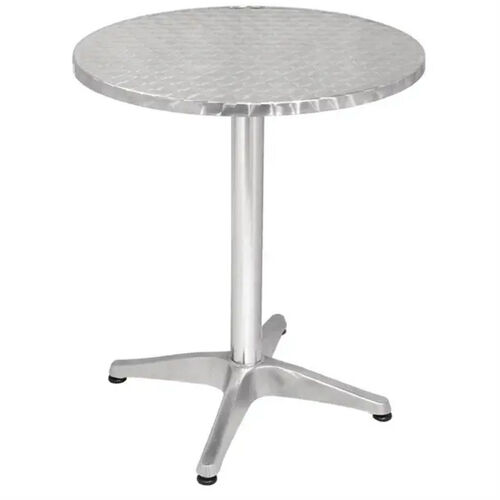 Stainless Steel Bistro Table rental — Event Hub Jamaica