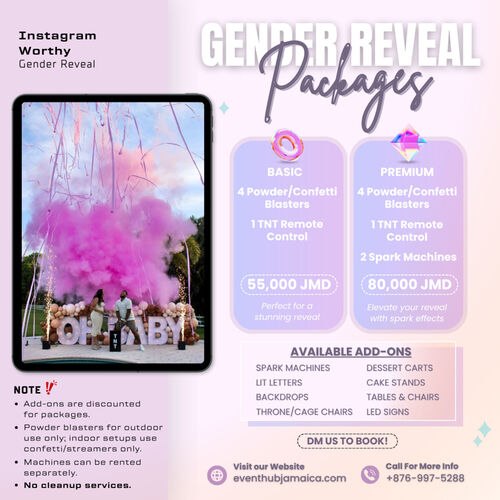 Gender Reveal Blaster Package view 2