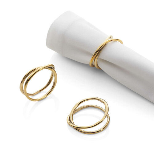 Gold Napkin Ring rental — Event Hub Jamaica