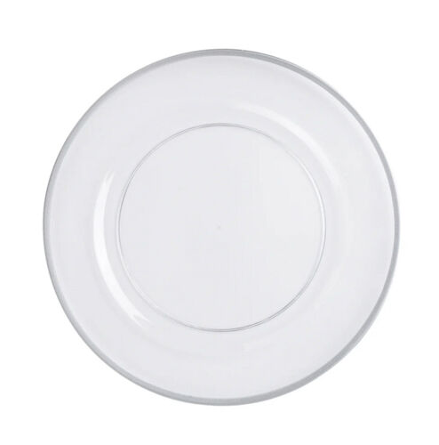 Silver Rim Charger Plate rental — Event Hub Jamaica