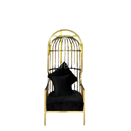 Gold Cage Chair rental