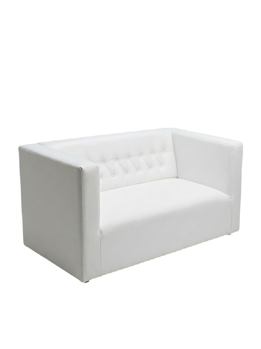 Ottomans - Triple with Backrest & Armrest rental — Event Hub Jamaica