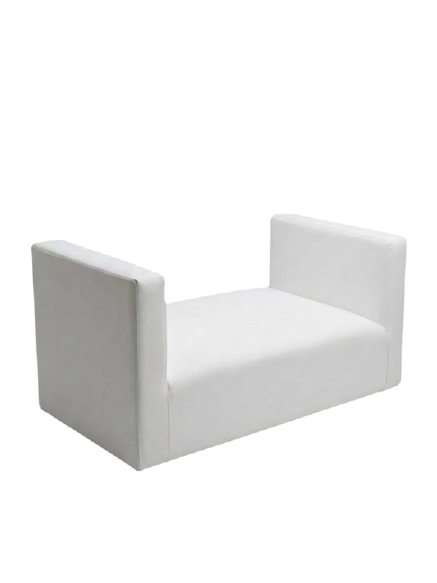 Ottomans - Double with Armrest rental — Event Hub Jamaica